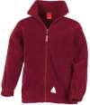 RS36B R36J/Y Result Kids/Youths Polartherm™ Fleece Jacket Burgundy colour image